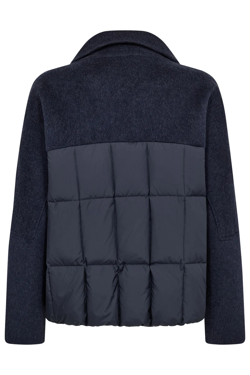 Harriet Loisa Jacket | Salute Navy | Jakke fra Mos Mosh