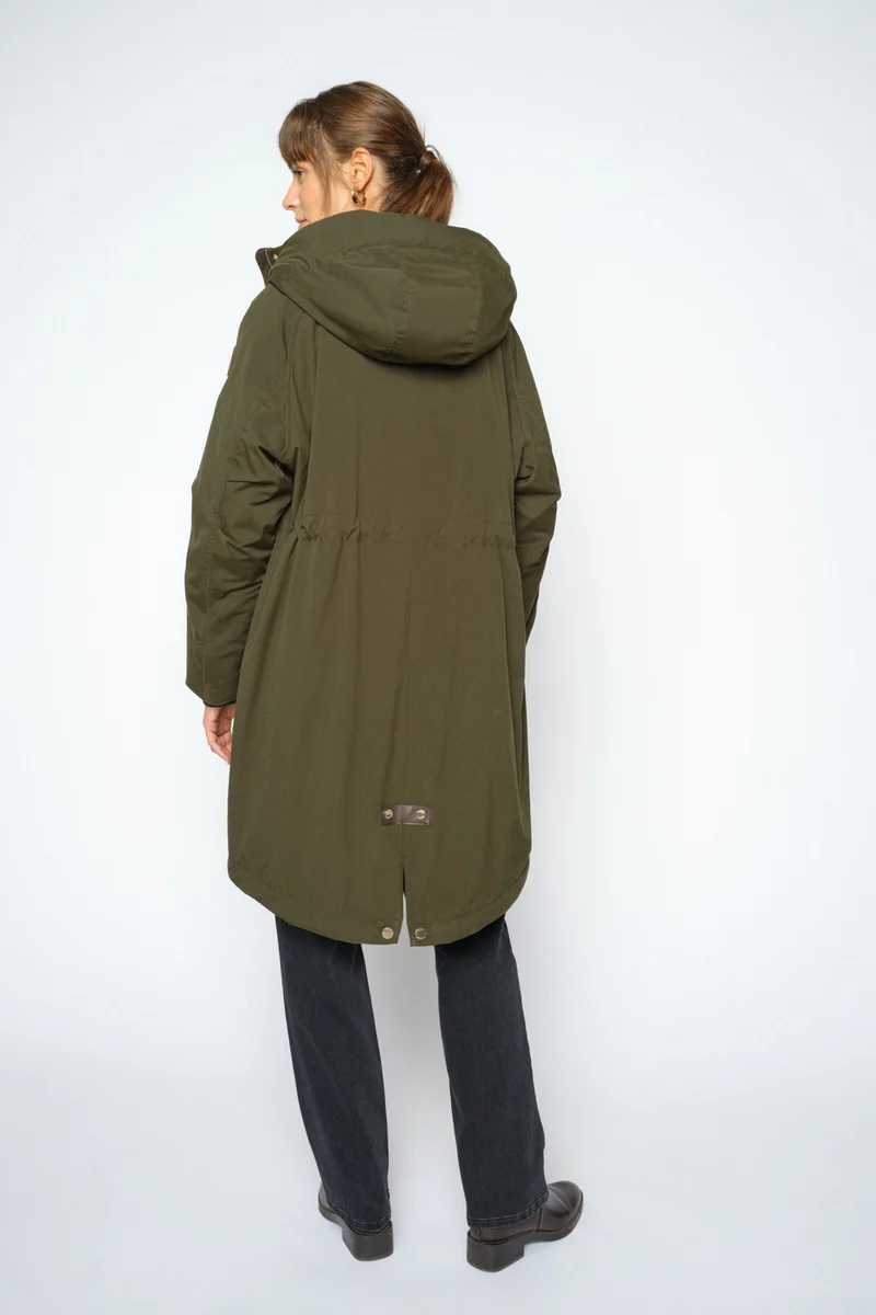 Cali Faux Fur Jacket | Rosin | Jakke fra Mos Mosh