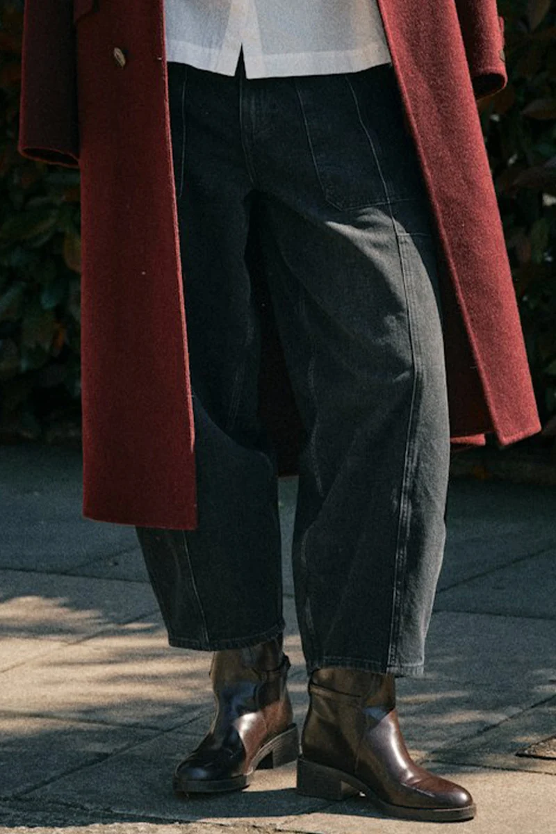 Alva Loisa Mock Neck Coat | Port Royale | Jakke fra Mos Mosh