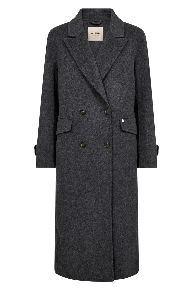 Alva Loisa Coat | Antracite | Jakke fra Mos Mosh