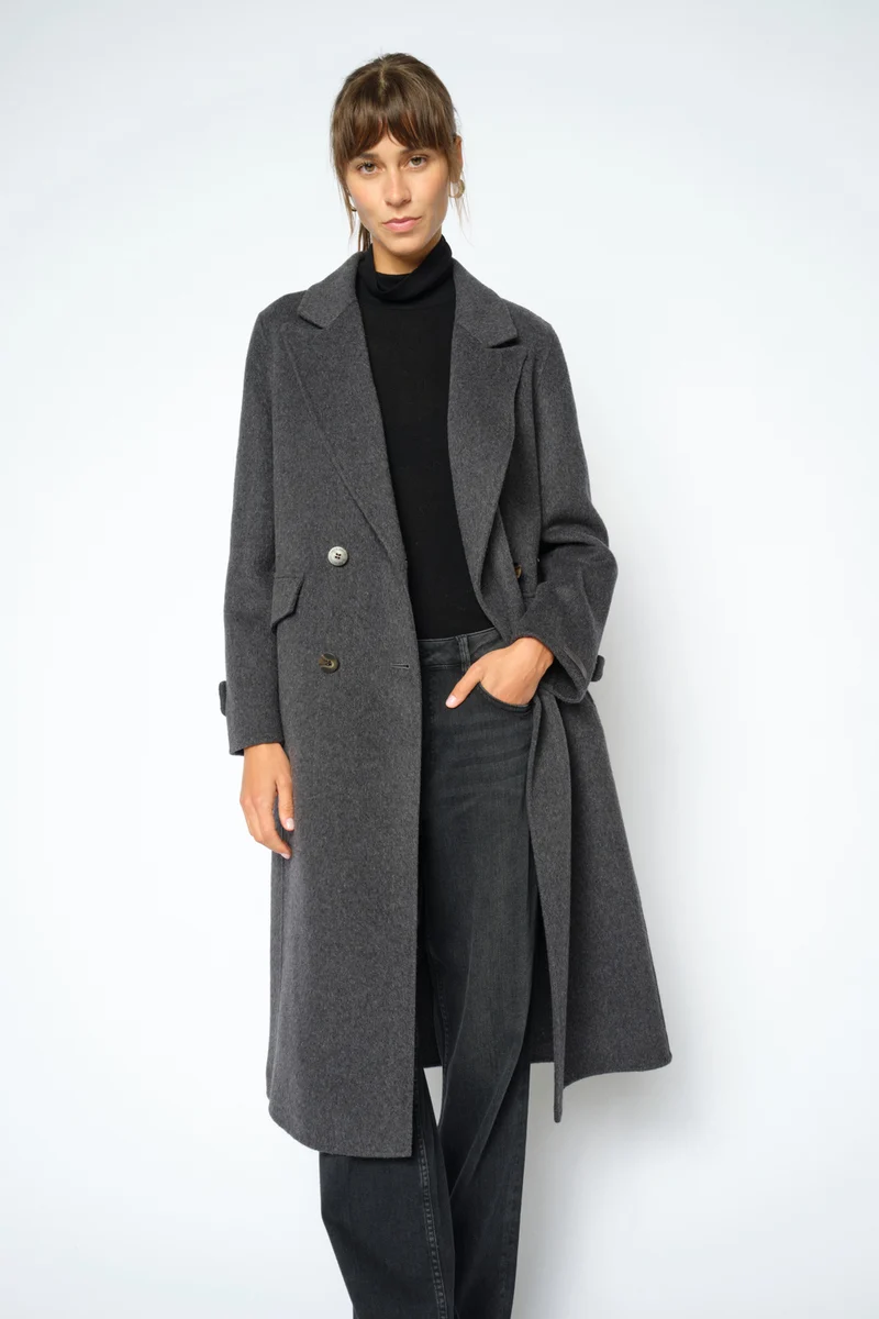 Alva Loisa Coat | Antracite | Jakke fra Mos Mosh