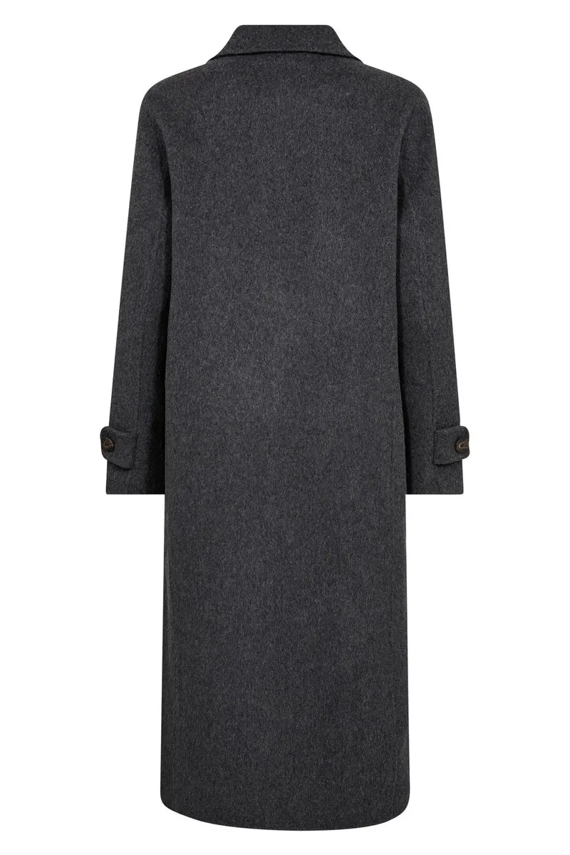 Alva Loisa Coat | Antracite | Jakke fra Mos Mosh