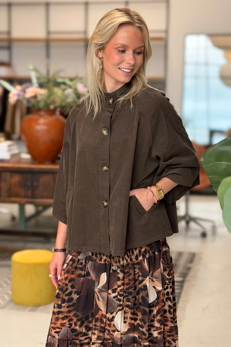 Jessamy Jacket 248370V | Moro85831 | Marta du Chateau