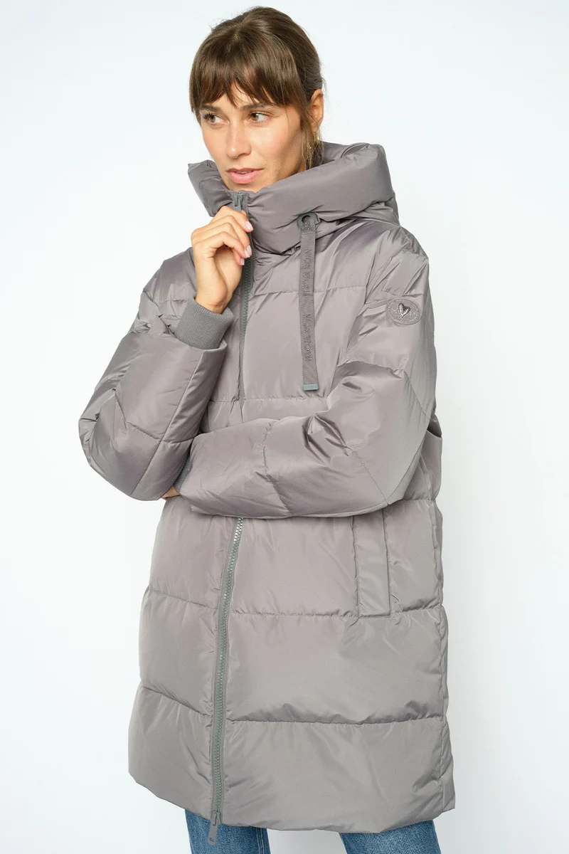 Nova Avon Down Jacket | Thunderstorm | Jakke fra Mos Mosh