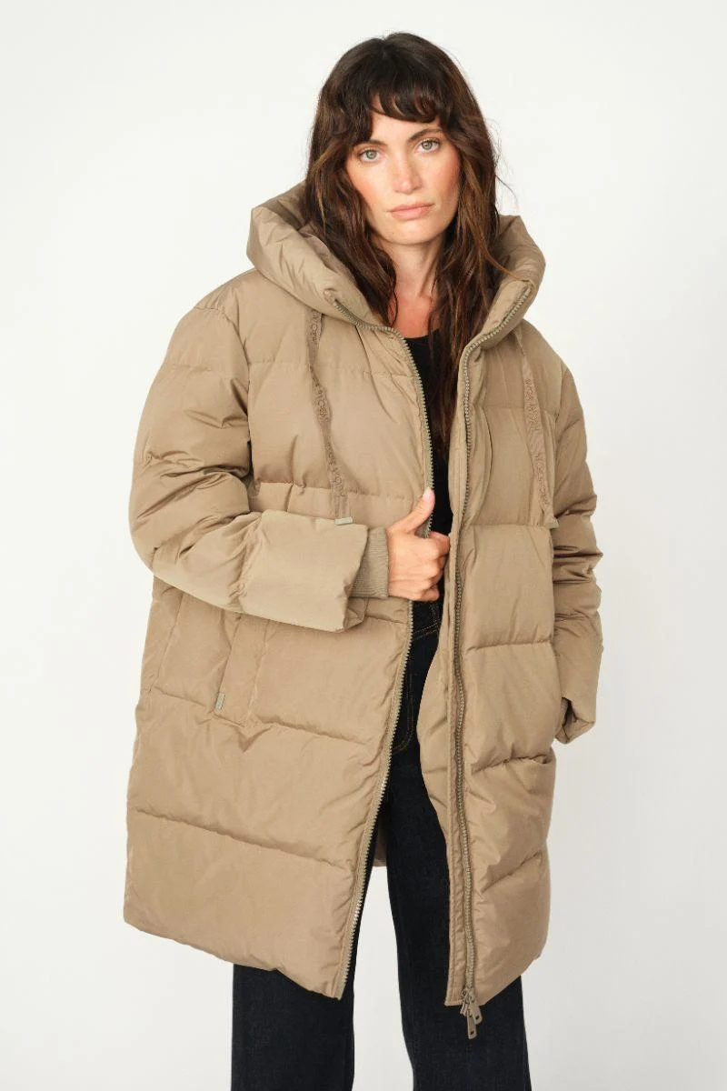 Nova Avon Down Jacket | Brindle | Jakke fra Mos Mosh