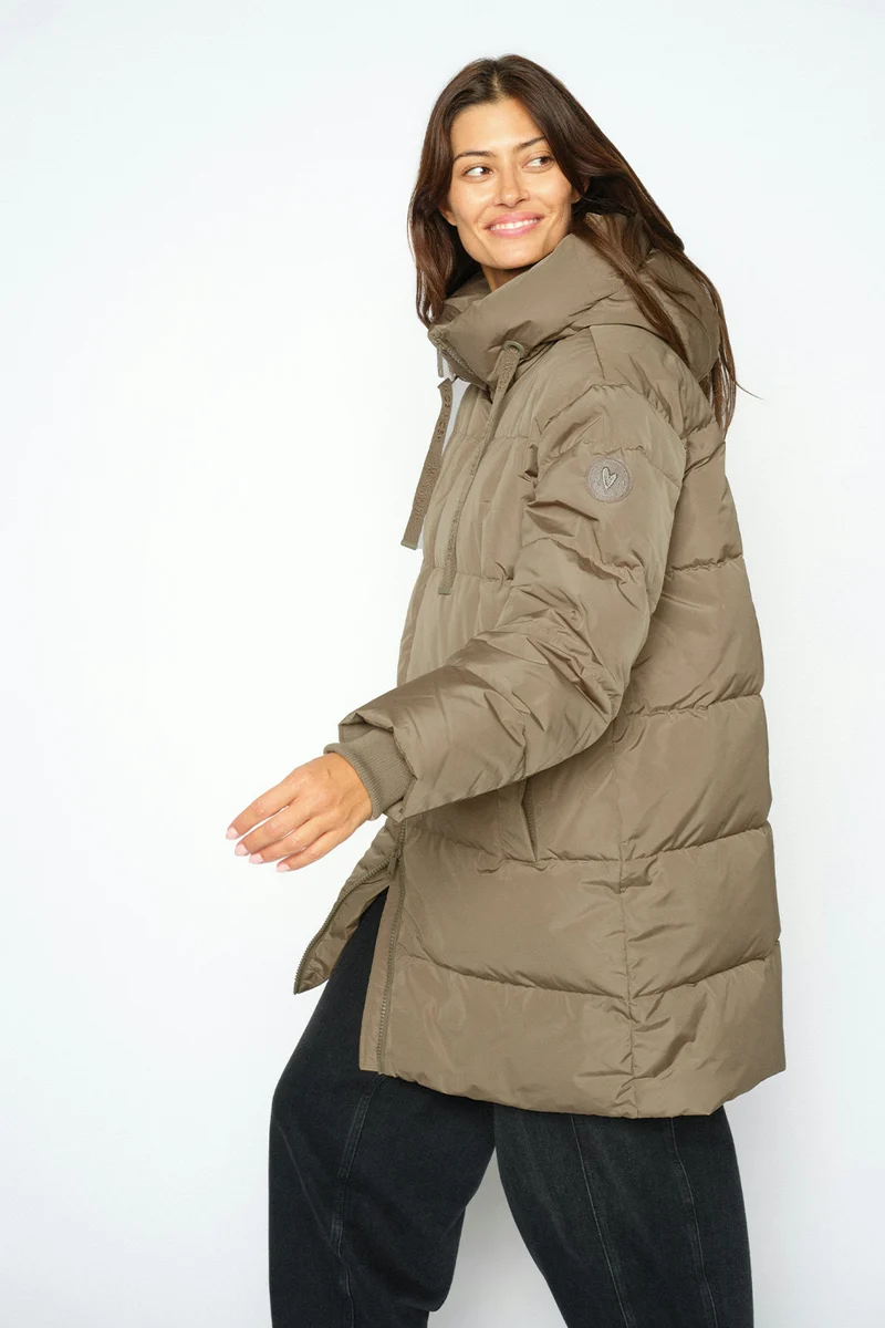 Nova Avon Down Jacket | Brindle | Jakke fra Mos Mosh