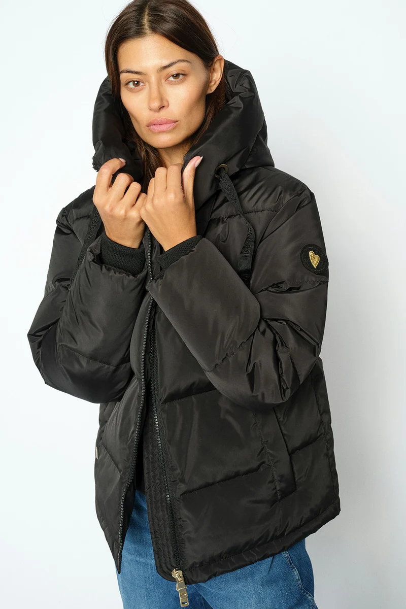Nova Jilly Down Jacket | Black | Jakke fra Mos Mosh