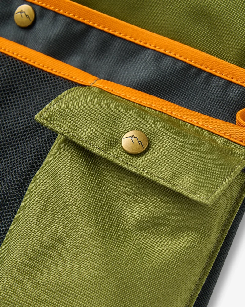 Vandit Sitzorganizer - Schwarz/Khaki
