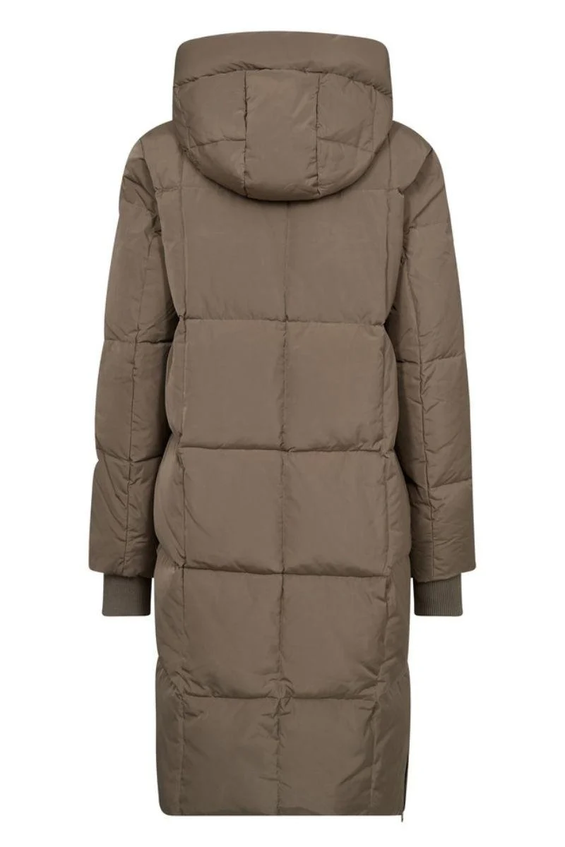 Nova Square Down Coat | Brindle | Jakke fra Mos Mosh