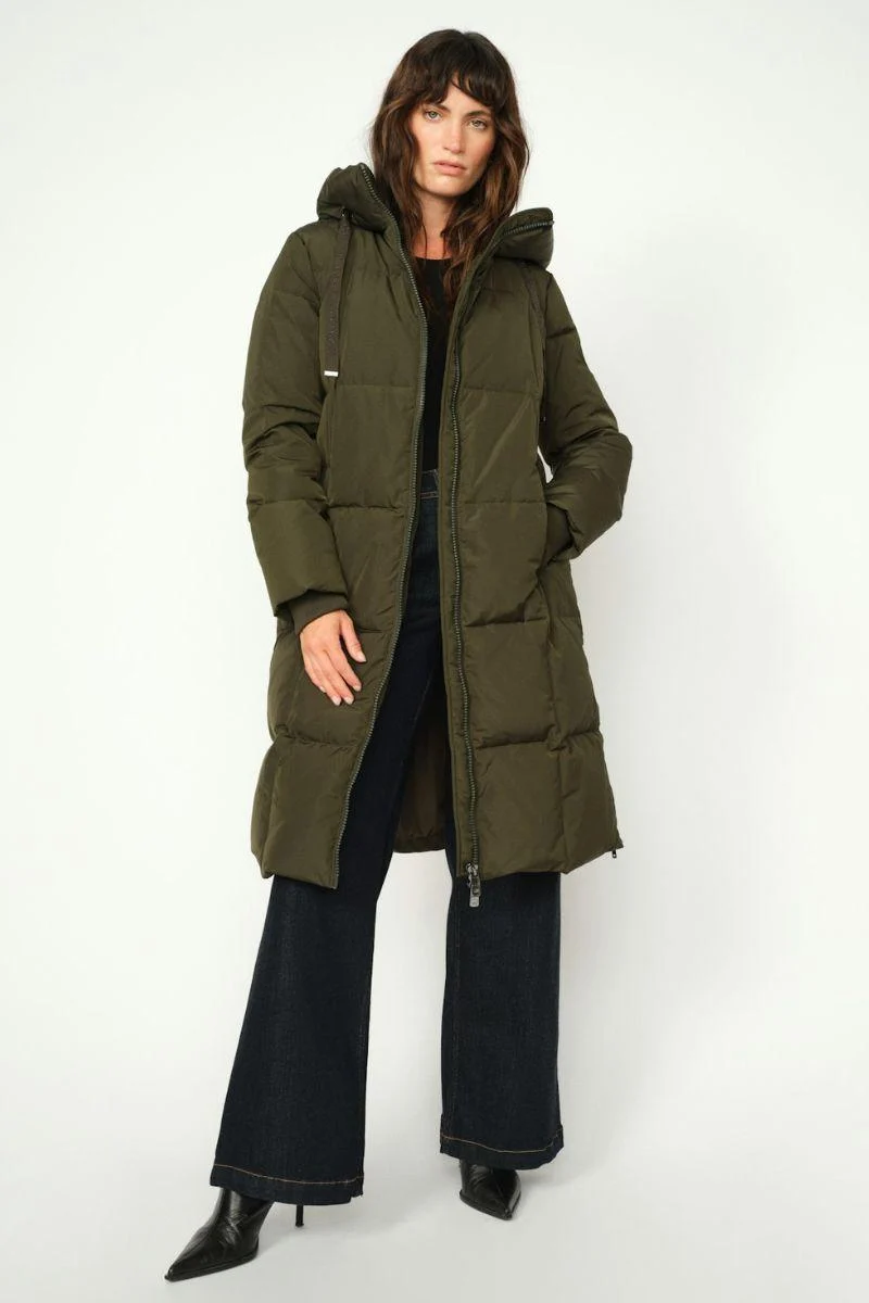 Nova Square Down Coat | Rosin | Jakke fra Mos Mosh