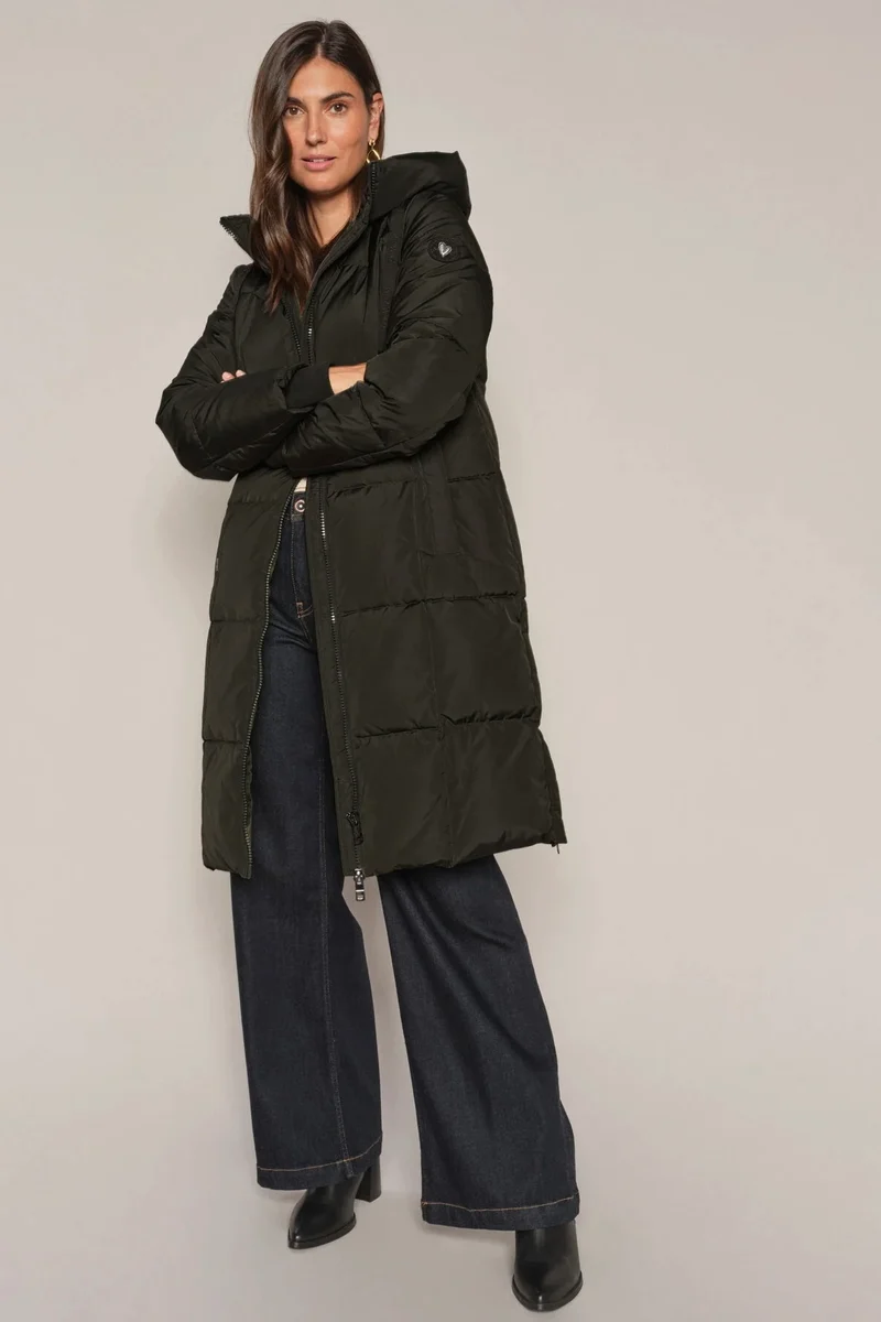 Nova Square Down Coat | Rosin | Jakke fra Mos Mosh