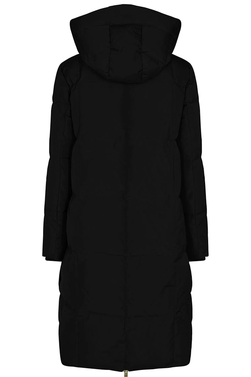Nova Square Down Coat | Sort | Frakke fra Mos Mosh