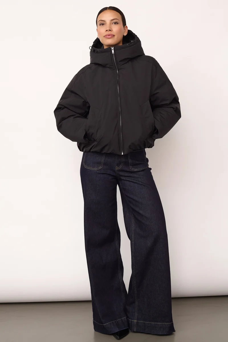 Rillo Puffer Jacket | Black | Jakke fra Co'couture