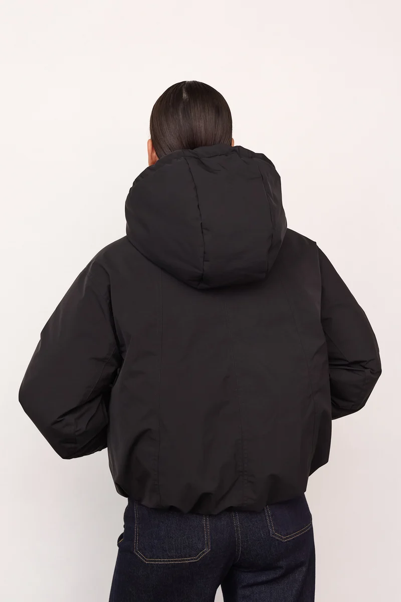 Rillo Puffer Jacket | Black | Jakke fra Co'couture