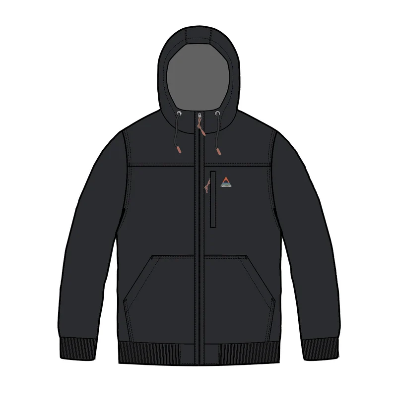 Bundoran Jacke - Schwarz