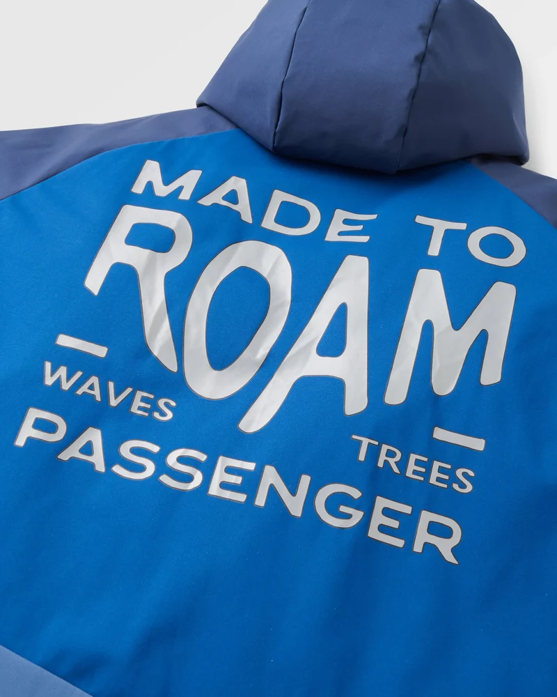 Riptide leichter Surf-Poncho – Rich Navy/Dark Denim