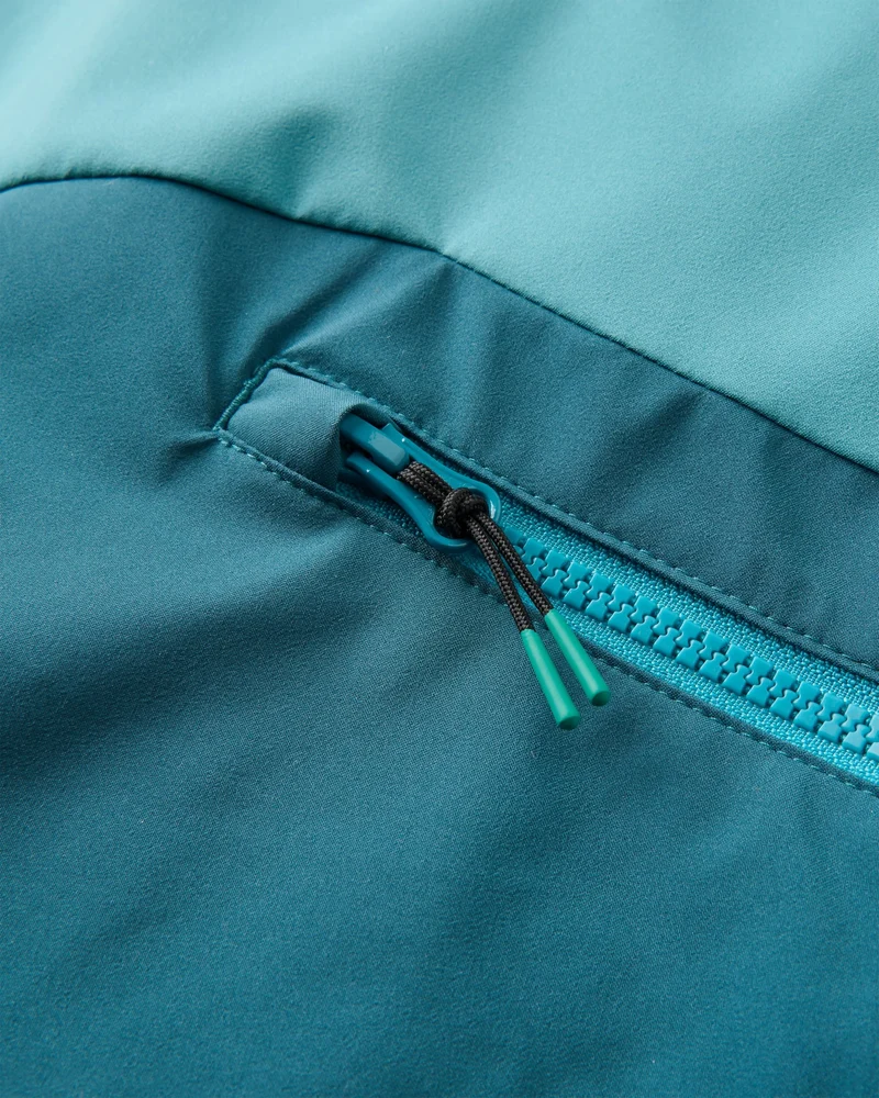 Riptide Leichter Surf-Poncho – Mediterran/Ozean-Türkis