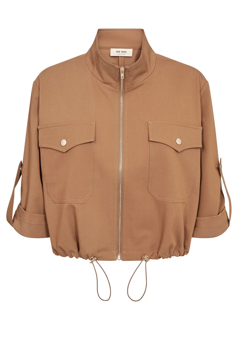 Andrea Sato Jacket | Dark Camel | Jakke fra Mos Mosh