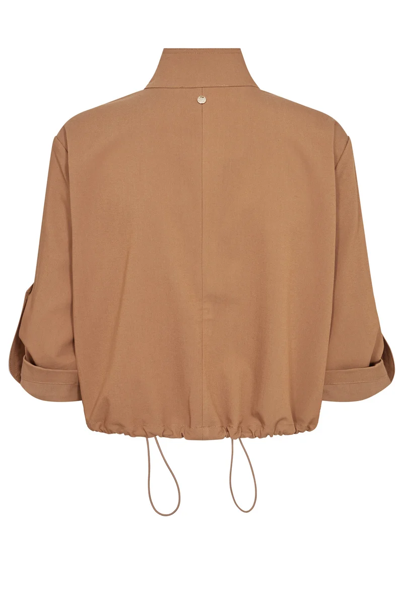 Andrea Sato Jacket | Dark Camel | Jakke fra Mos Mosh