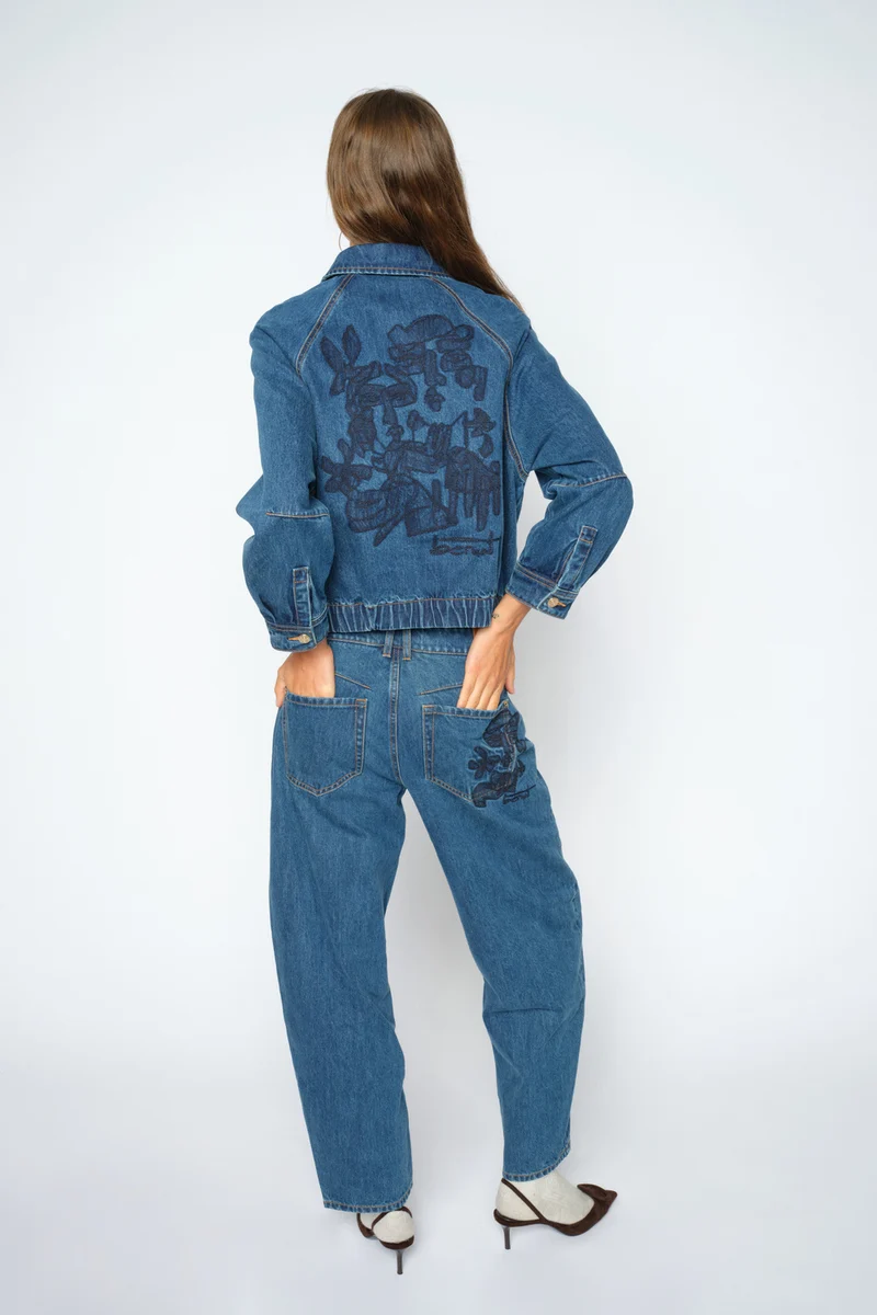 Cannen Bernat Jacket | Blue | Jakke fra Mos Mosh