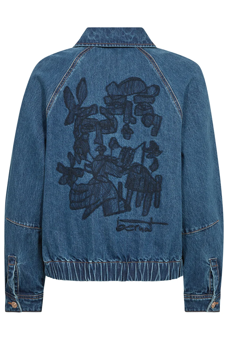 Cannen Bernat Jacket | Blue | Jakke fra Mos Mosh