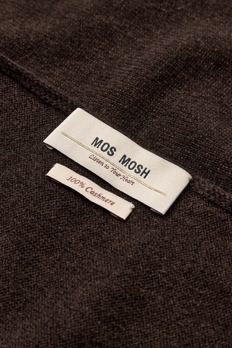 Enata Cashmere Knit Scarf | Delicioso | Accessories fra Mos Mosh