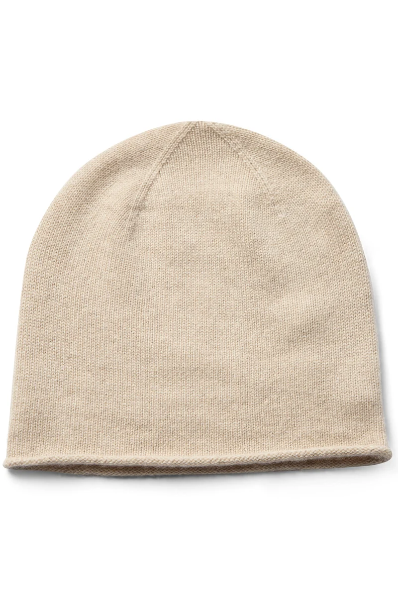 Rua Cashmere Beanie | Oxford Tan | Accessories fra Mos Mosh