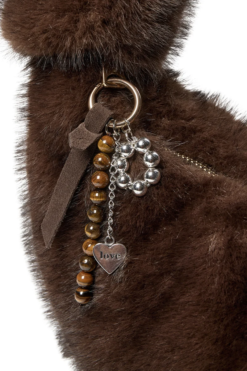 Cia Faux Fur Bag | Delicioso | Accessories fra Mos Mosh