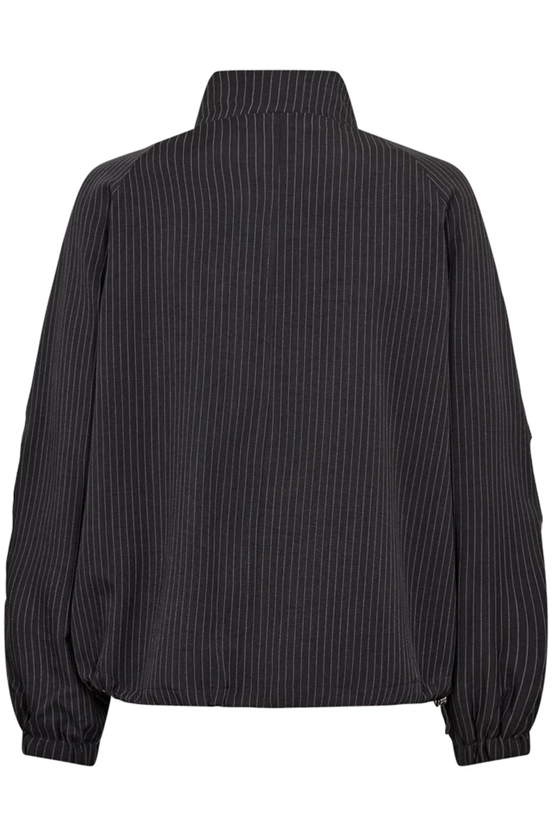 Mali-Jacket | Dark Grey Mel w Star Offwhite | Jakke fra Freequent