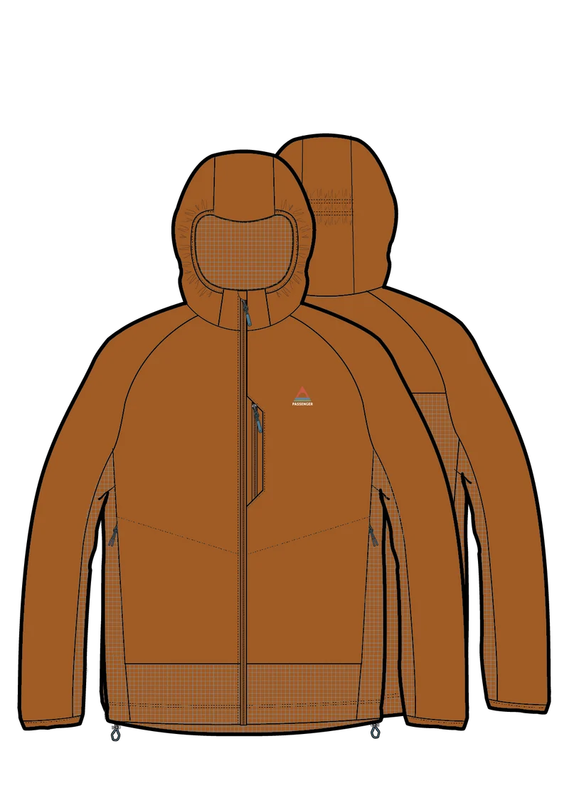 Men's Trailscape Leichte Isolierjacke - Retro Orange