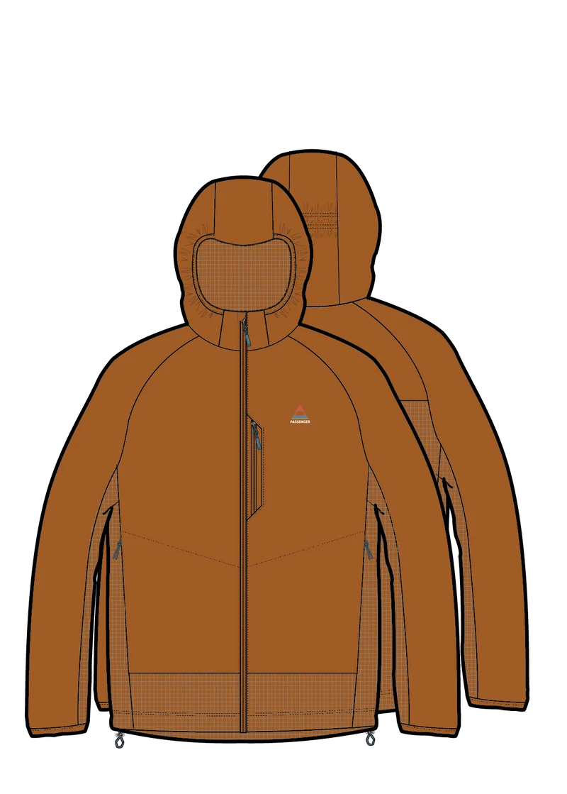 Women's Trailscape Leichte Isolierjacke - Retro Orange