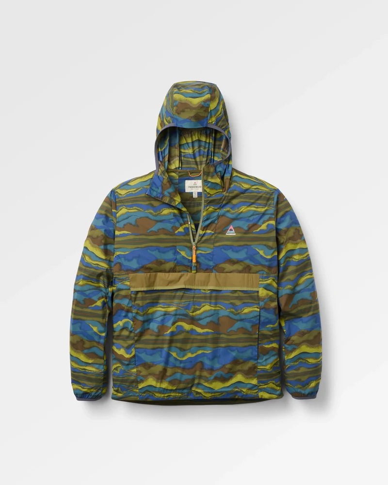 Gusto Windshell Anorak - Reflection Khaki