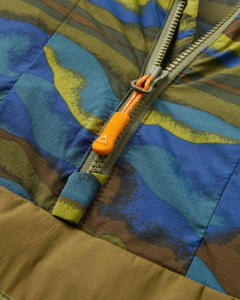 Gusto Windshell Anorak - Reflection Khaki