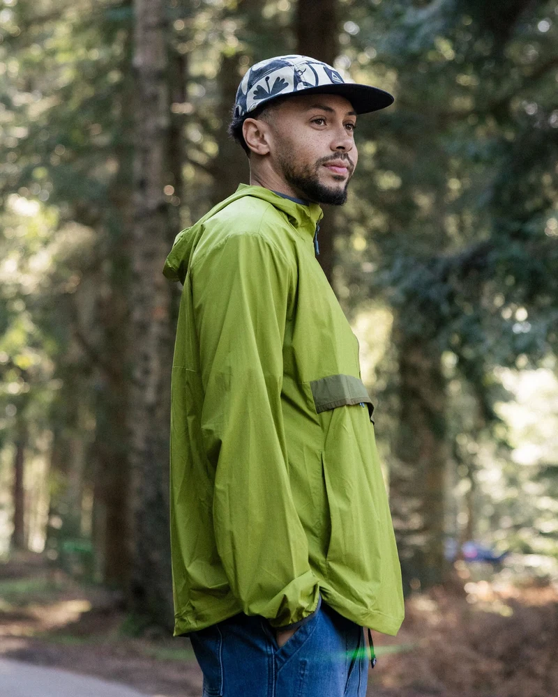 Gusto Windshell Anorak - Teegrün