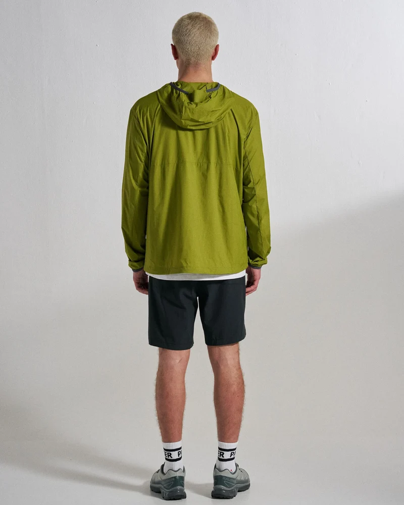 Gusto Windshell Anorak - Teegrün