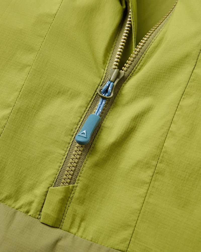 Gusto Windshell Anorak - Teegrün