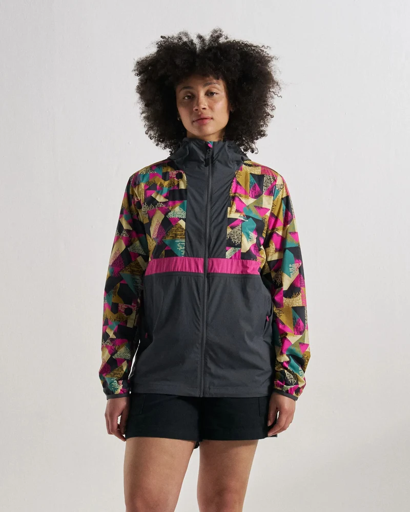 Viento Windshell Jacke - Mosaic Mountain Charcoal