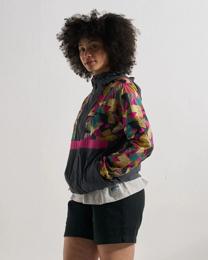 Viento Windshell Jacke - Mosaic Mountain Charcoal