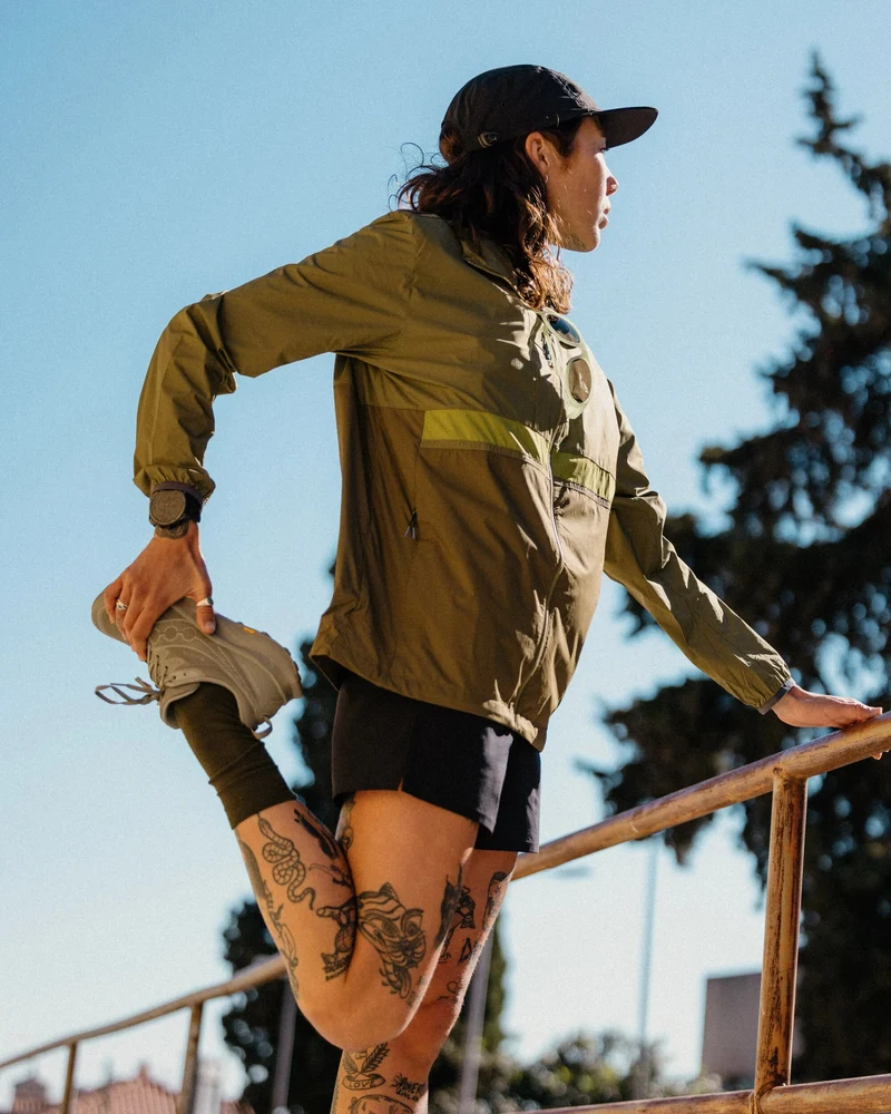 Viento Windshell Jacke - Dunkeloliv/Klee