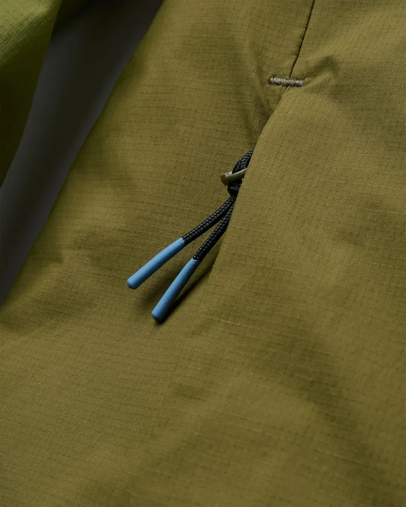 Viento Windshell Jacke - Dunkeloliv/Klee