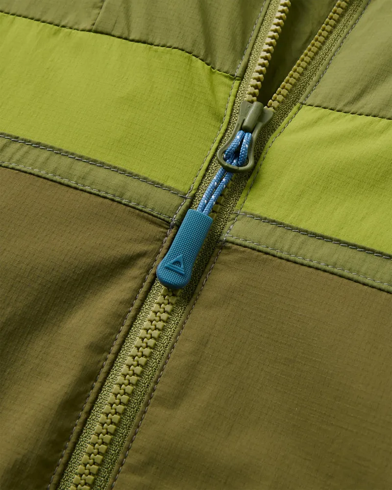 Viento Windshell Jacke - Dunkeloliv/Klee