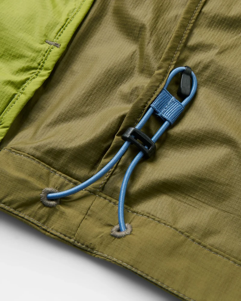 Viento Windshell Jacke - Dunkeloliv/Klee