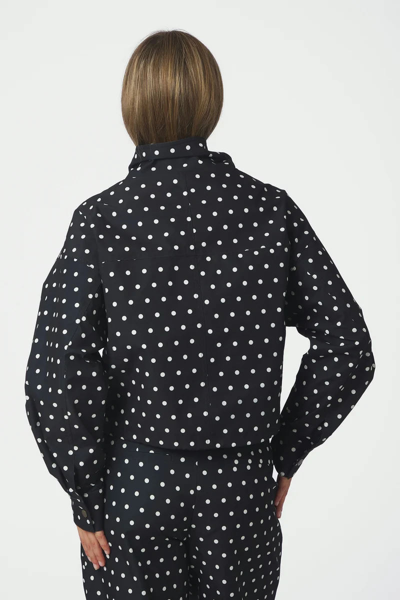 Callisa Dot Jacket | Black | Jakke fra Neo Noir
