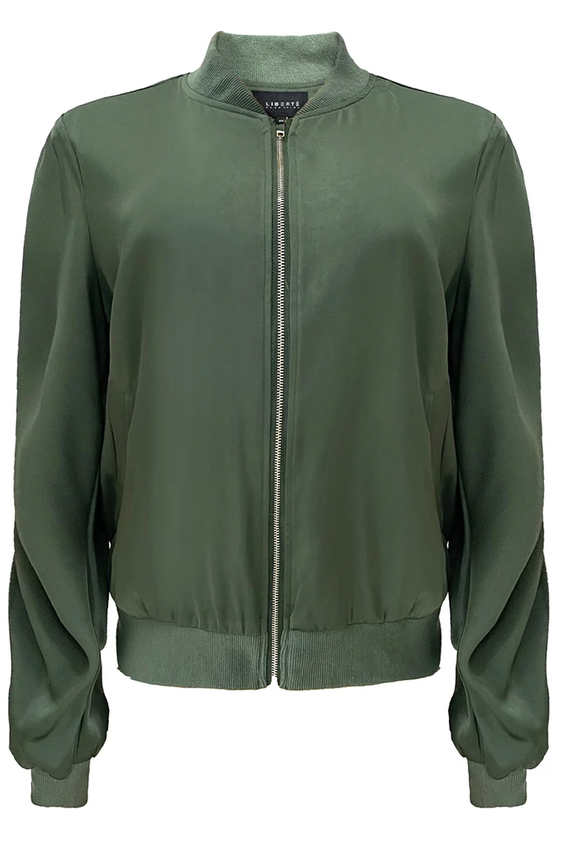 Bobbi Bumper Jacket 22469 | Dusty Army | Liberté