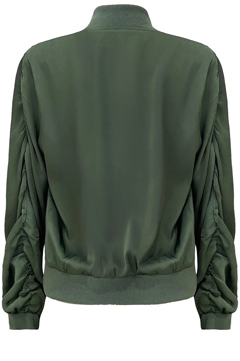 Bobbi Bumper Jacket 22469 | Dusty Army | Liberté