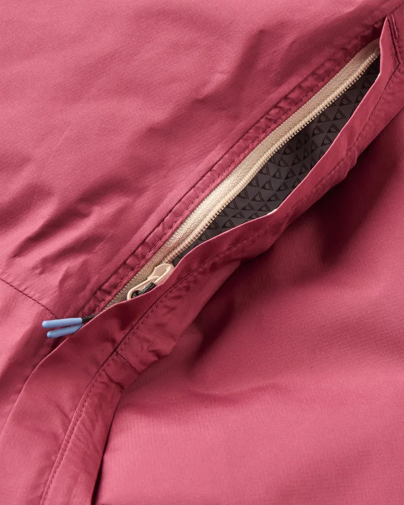 Trailscape Damen Wasserdichte Jacke - Kastanienbraun/Stein