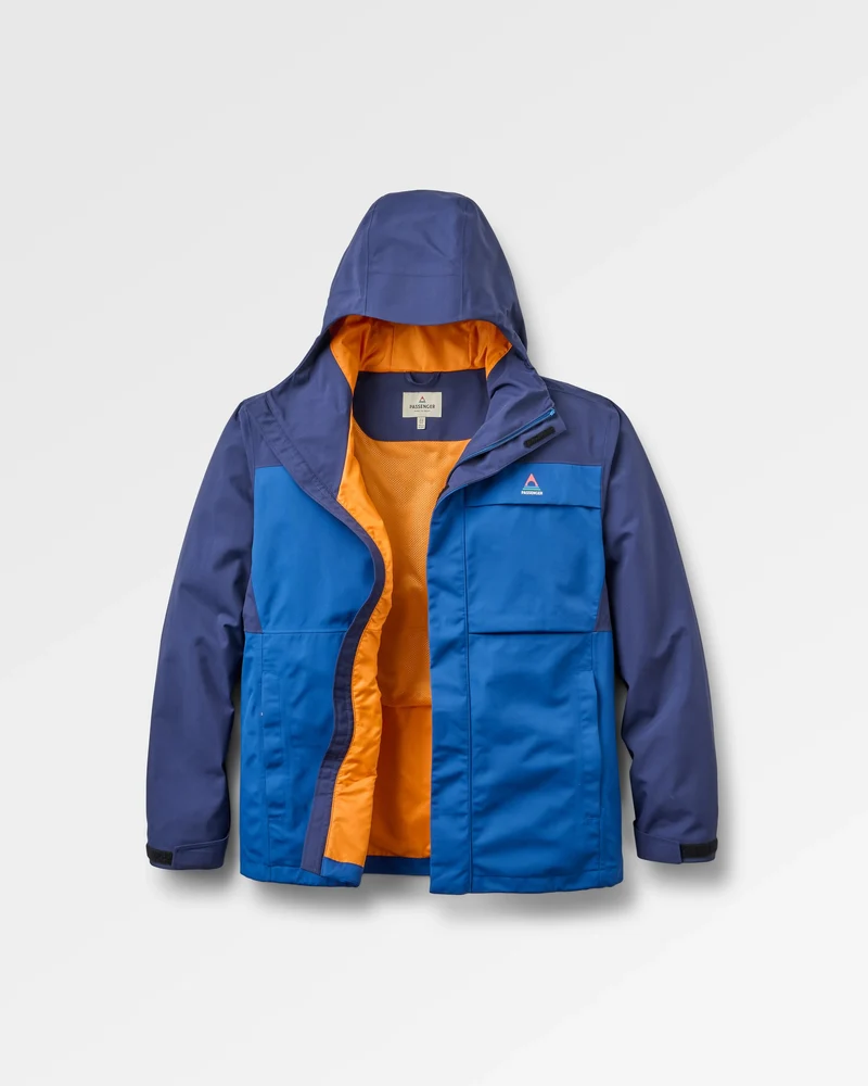 Overland Wasserdichte Jacke - Sattes Navy/Marineblau