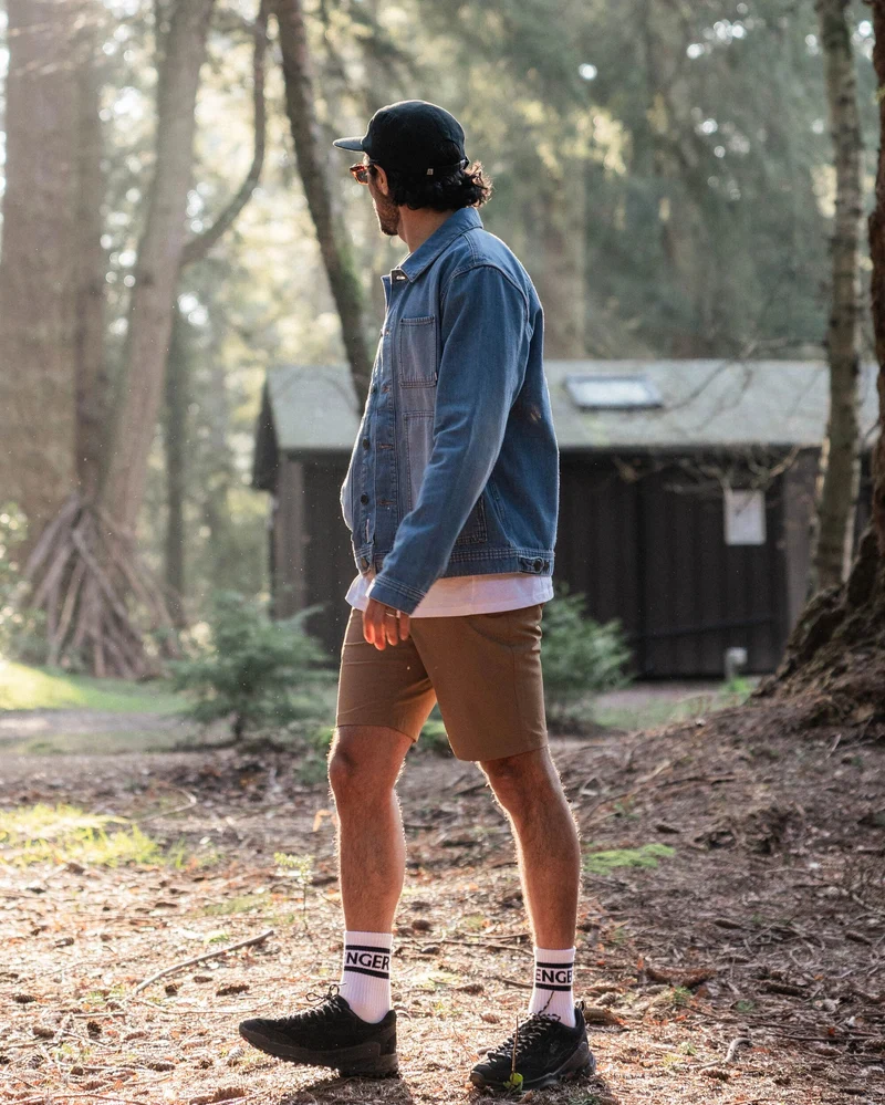 Vantage Denim-Jacke - Helles Denim-Waschung