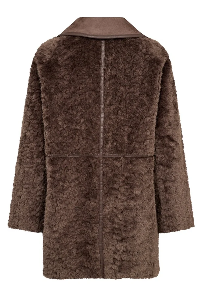 Loddy Jacket 211520 | Morel | Frakke fra Freequent