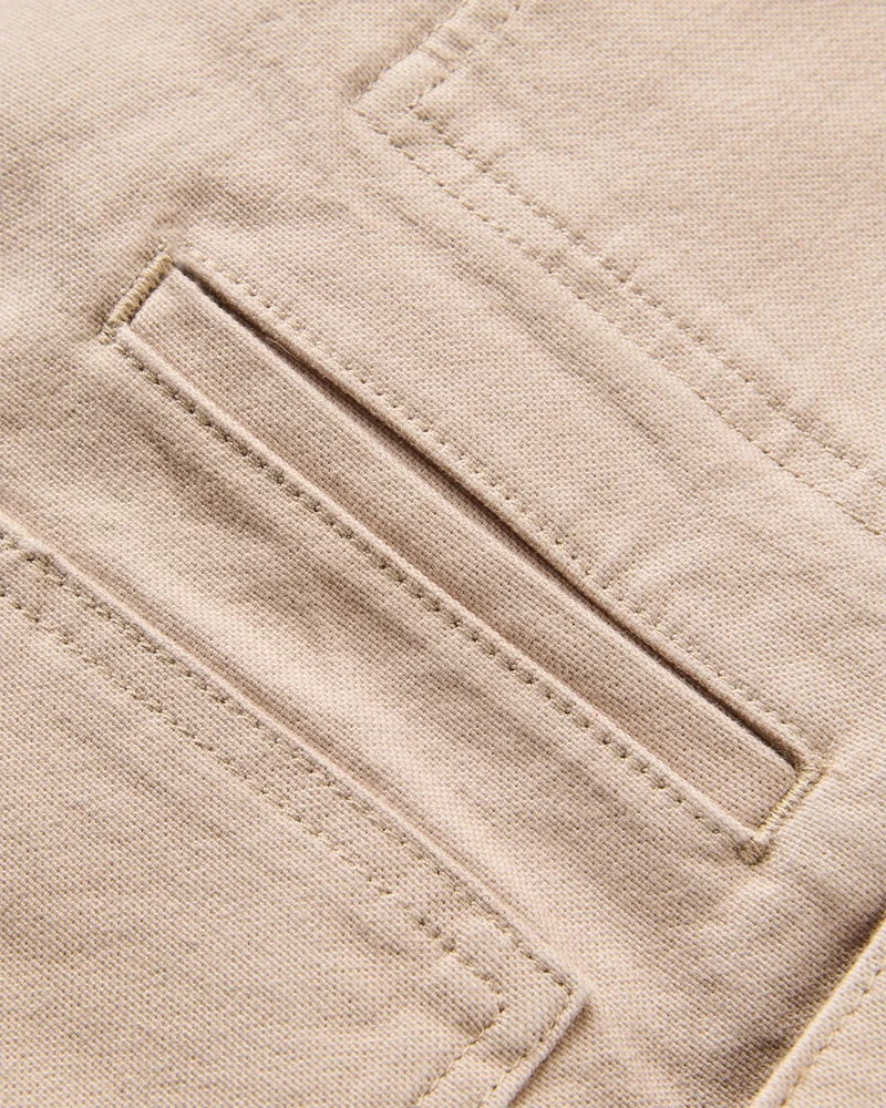 Vantage Baumwoll-Canvas-Jacke - Einfach Taupe